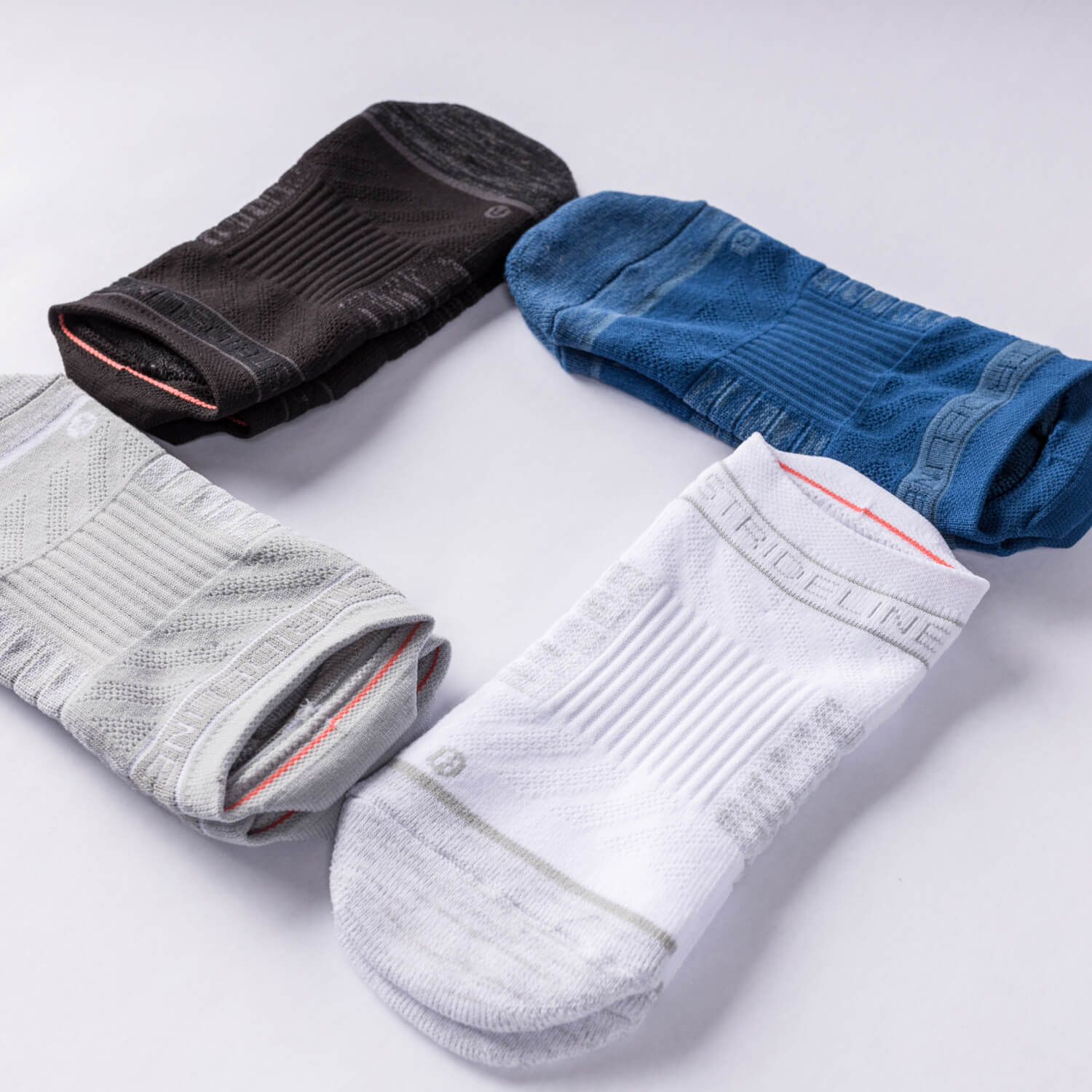 Unisex Basic No-Show Socks Strideline